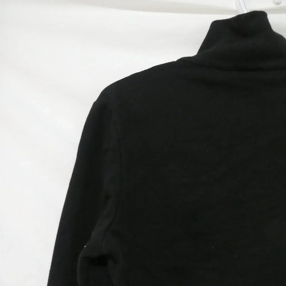 725 ORIGINALS | xl - extra large | Black Zip-Up Exercise Jacket With Collar - Picture 8 of 16